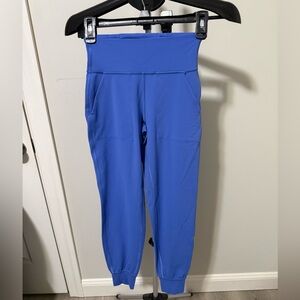 Lululemon Align High Rise Jogger Blue Size 2 Athleisure Yoga Pants